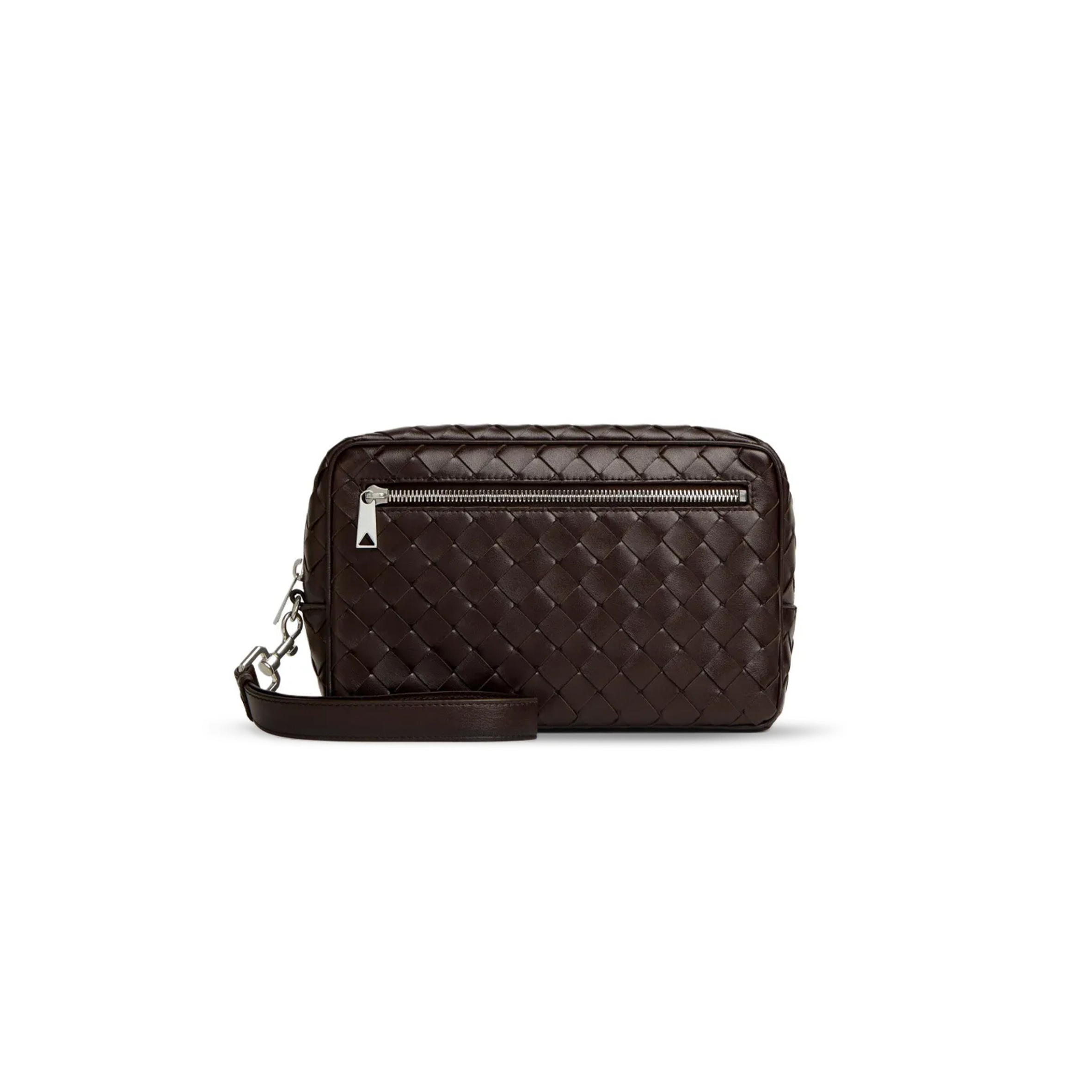 bo*te*ga Ve*ne*ta intrecciato pouch with wristlet 777390v2hl12145 (25*15*6.5cm)